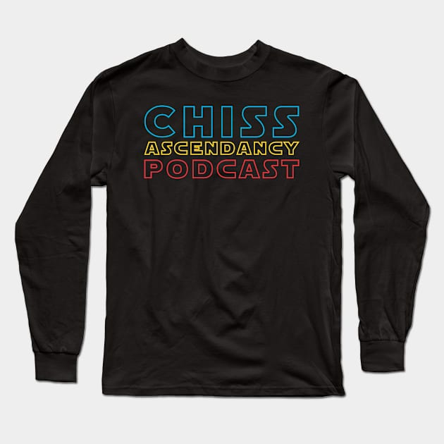 CAP logo, hollow Long Sleeve T-Shirt by Chiss Podcast